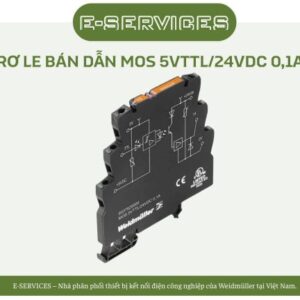 RƠ LE BÁN DẪN MOS 5VTTL/24VDC 0,1A