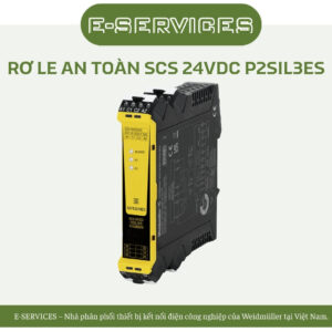 RƠ LE AN TOÀN SCS 24VDC P2SIL3ES