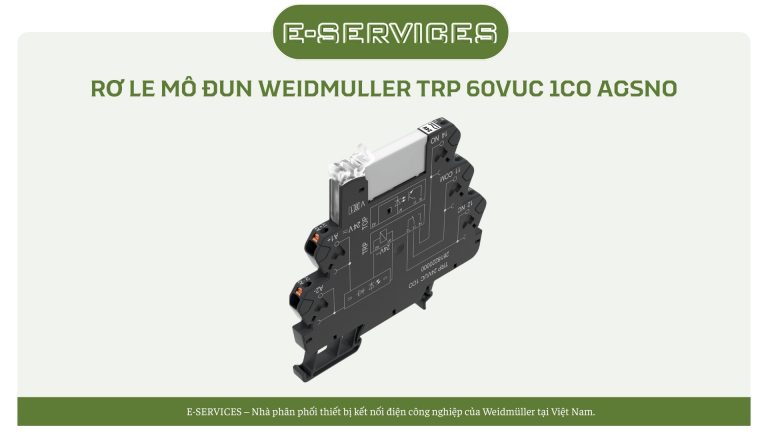 RƠ LE MÔ ĐUN WEIDMULLER TRP 60VUC 1CO AGSNO