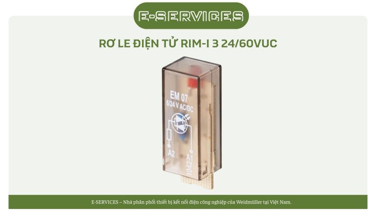 RƠ LE ĐIỆN TỬ RIM-I 3 24/60VUC